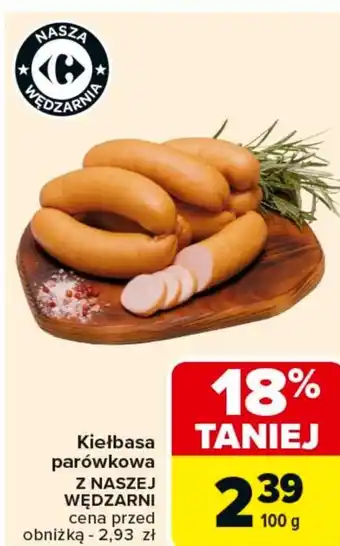 Carrefour Kiełbasa Z Naszej Wędzarni oferta