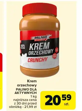 Carrefour Krem orzechowy Crunchy oferta