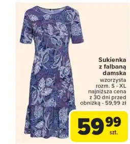 Carrefour Sukienka damska oferta