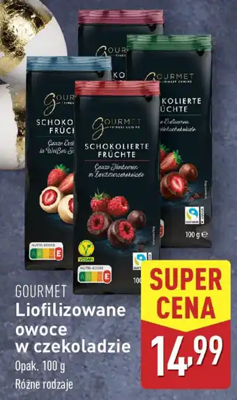 ALDI GOURMET Liofilizowane owoce w czekoladzie oferta