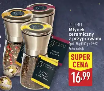 ALDI GOURMET Młynek ceramiczny z przyprawami oferta