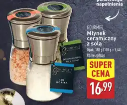 ALDI GOURMET Młynek ceramiczny z solą oferta