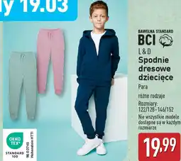 ALDI L&D Spodnie dresowe dziecięce oferta