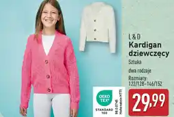 ALDI L&D Kardigan dziewczęcy oferta