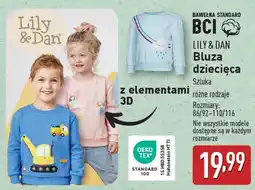 ALDI LILY & DAN Bluza dziecięca oferta