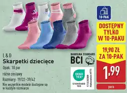 ALDI L&D Skarpetki dziecięce oferta