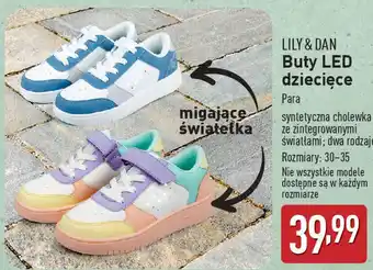 ALDI LILY & DAN Buty LED dziecięce oferta