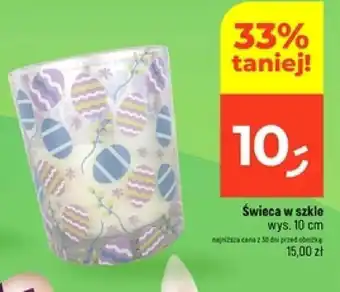 Dealz Świeca w szkle oferta