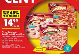 Biedronka Pizza z szynką i pieczarkami Dr. Oetker Guseppe oferta