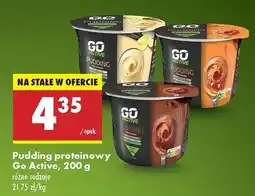 Biedronka Pudding proteinowy słony karmel Go Active oferta