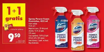 Biedronka Spray do czyszczenia citrus blast Domestos Power Foam oferta