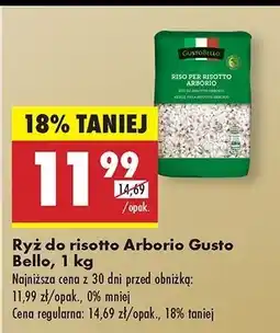 Biedronka Ryż do risotto Gustobello oferta