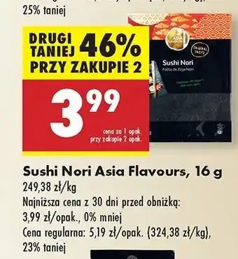 Biedronka Sushi nori Asia Style oferta