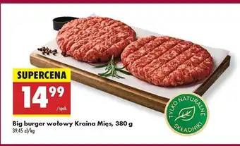 Biedronka Burger wołowy Kraina Mięs oferta