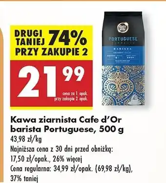 Biedronka Kawa portuguese espresso Cafe D'or Barista oferta