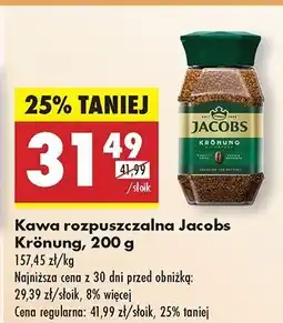 Biedronka Kawa Jacobs Kronung oferta