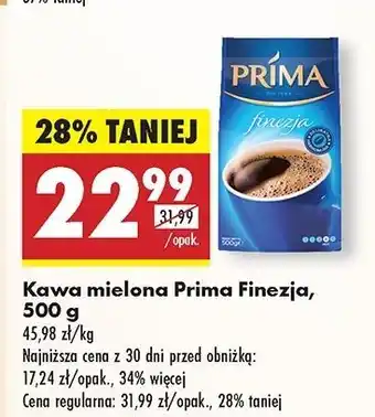 Biedronka Kawa Cafe Prima Finezja oferta