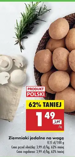 Biedronka Ziemniaki oferta