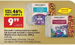 Biedronka Kurczak teriyaki z warzywami Makłowicz I Synowie oferta