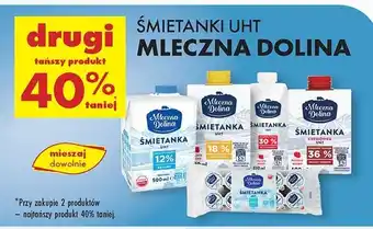 Biedronka Śmietanka do kawy Mleczna Dolina oferta