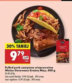 Biedronka Pulled pork wolno gotowane Kraina Mięs oferta