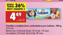 Biedronka Ciastka mleczne Lu Petitki Lubisie oferta