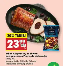 Biedronka Schab wieprzowy ze śliwką Biedronka Prosto Do Piekarnika oferta