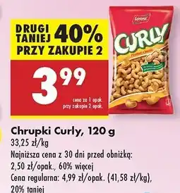 Biedronka Chrupki Lorenz Curly oferta