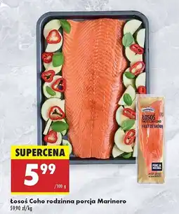 Biedronka Łosoś coho Marinero oferta