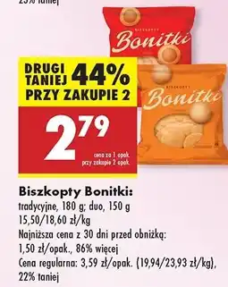 Biedronka Biszkopty duo Bonitki oferta