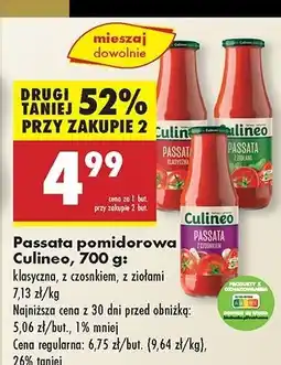 Biedronka Passata z ziołami Culineo oferta