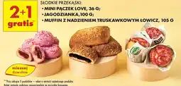 Biedronka Muffin z nadzieniem truskawkowym Łowicz oferta