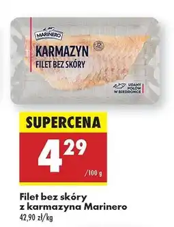 Biedronka Filet z karmazyna bez skóry Marinero oferta