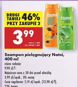 Biedronka Szampon do włosów Natei 7 Herbs oferta