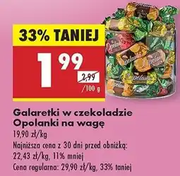 Biedronka Galaretki w czekoladzie Odra Opolanki oferta