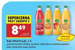 Biedronka Sok 100 % mandarynka-mango-marakuja Vital Fresh oferta