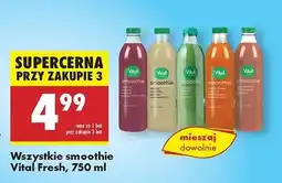 Biedronka Smoothie truskawka-banan Vital Fresh oferta