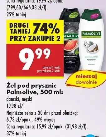 Biedronka Żel pod prysznic energising Palmolive For Men oferta