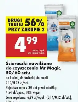 Biedronka Chusteczki do mebli Mr Magic oferta