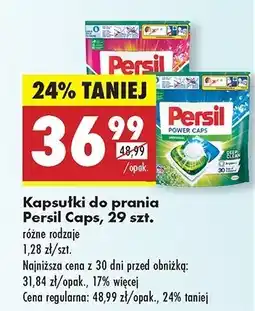 Biedronka Kapsułki do prania universal Persil Power Caps oferta