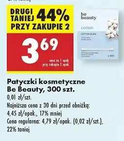 Biedronka Patyczki higieniczne Be Beauty oferta