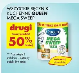 Biedronka Ręcznik kuchenny mega sweep 120 m Queen oferta