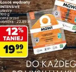 Carrefour Losoś wędzony Mowi Intensive oferta