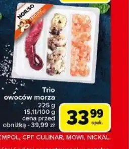 Carrefour Trio owoców morza oferta