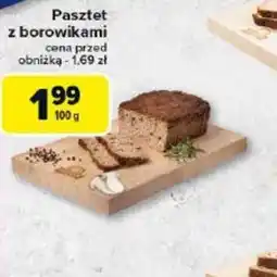 Carrefour Pasztet z borowikami oferta