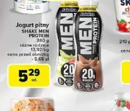 Carrefour Jogurt pitny Shake Men Protein oferta