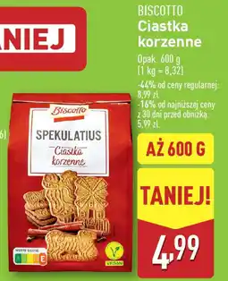 ALDI BISCOTTO Ciastka korzenne oferta