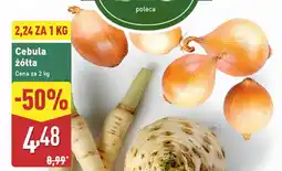 ALDI Cebula żółta oferta