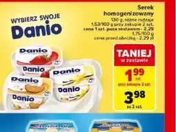 Carrefour Serek homogenizowany Danio oferta