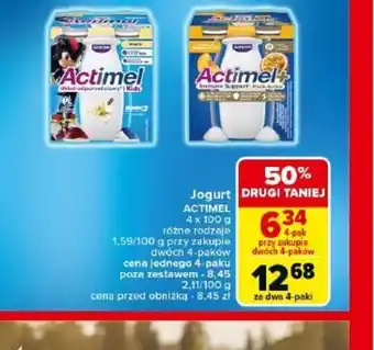 Carrefour Jogurt Actimel oferta